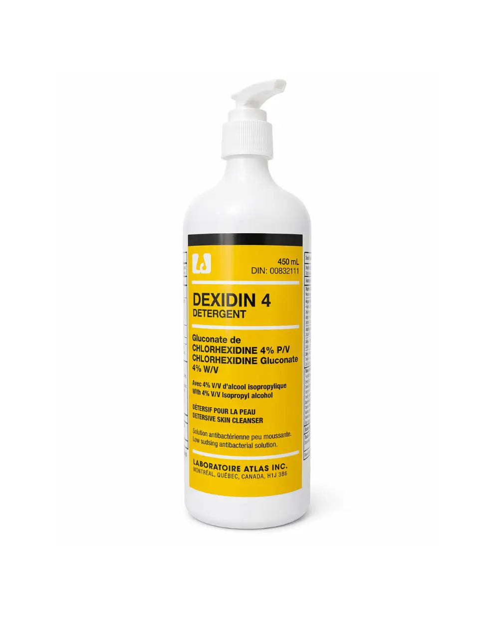 Dexidin 4 Detergent Skin Cleanser 450mL