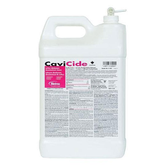 CaviCide disinfectant cleaner gallon jug for medical and home care surfaces
