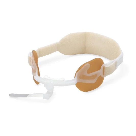Medical tracheostomy tube holder with padded adjustable straps for airway support
