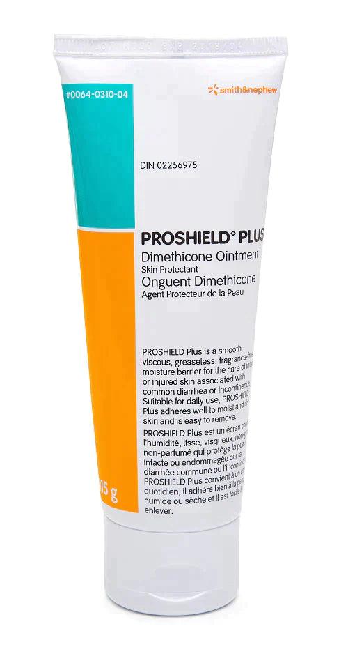 Proshield Plus Dimethicone Ointment tube, skin protectant for irritated or sensitive skin