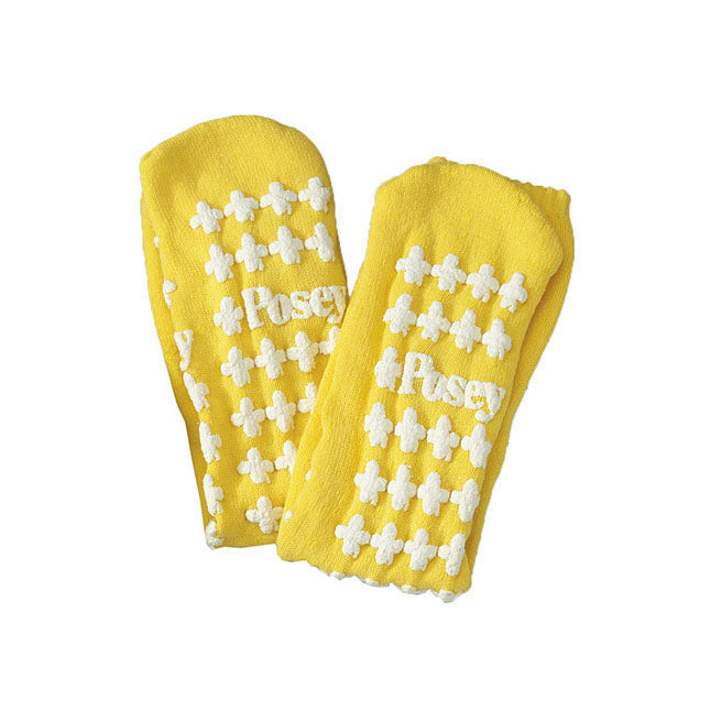 Fall Management Socks Non-Skid Medium Yellow 1Pair | 6239Y