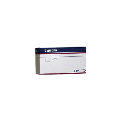 Gypsona medical bandage box for wound care, white packaging with BSN Medical label