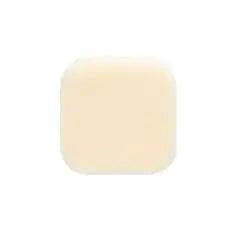 beige square medical foam dressing for wound care and bandaging