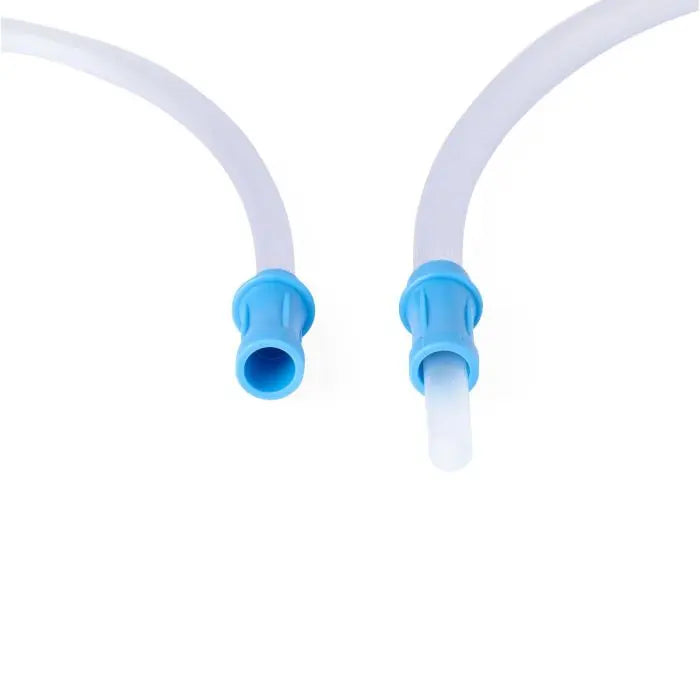 Medline Sterile Universal Suction Tubing with Scalloped Connectors 1/4'' x 6'