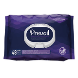 Prevail premium washcloths 48 count pack, disposable personal wipes for hygiene