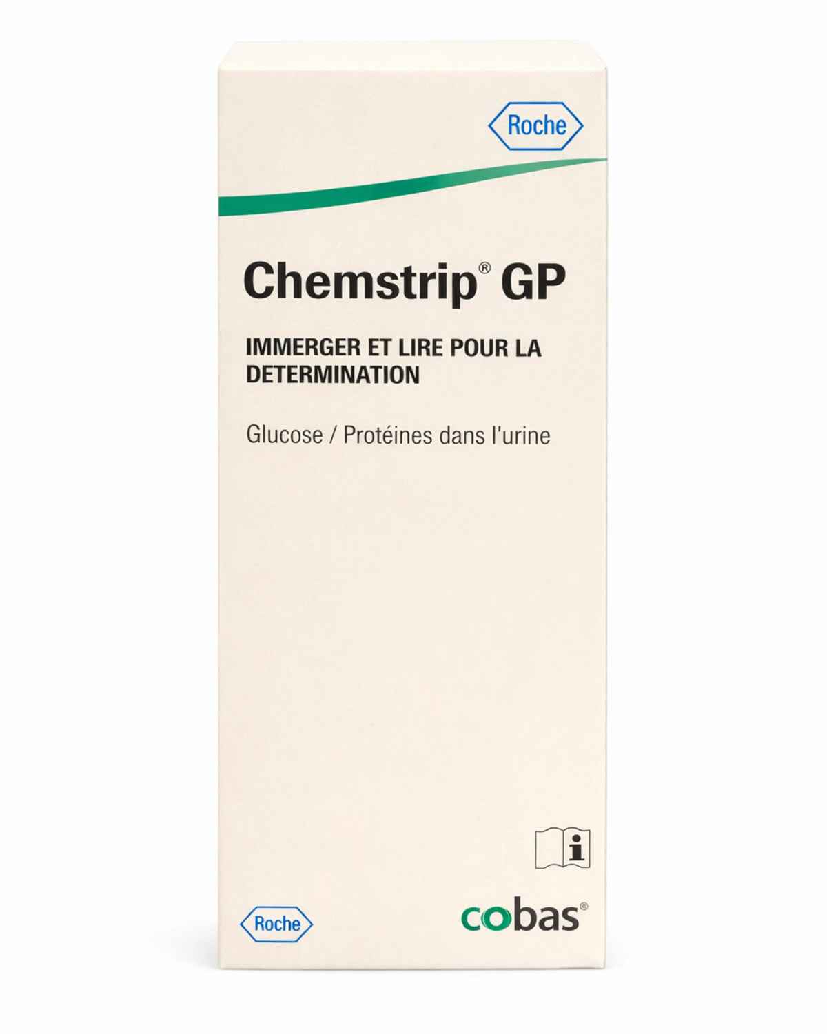 Chemstrip GP Urine Test for Glucose & Protein  100/Box