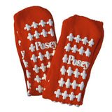 Fall Management Socks Non-Skid Medium Red  1 Pair | 6239R 