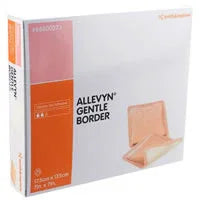 Allevyn Gentle Border wound dressing box, 12.5cm x 12.5cm, medical supplies product photo