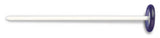 Disposable plastic medical swab stick with blue handle for specimen collection