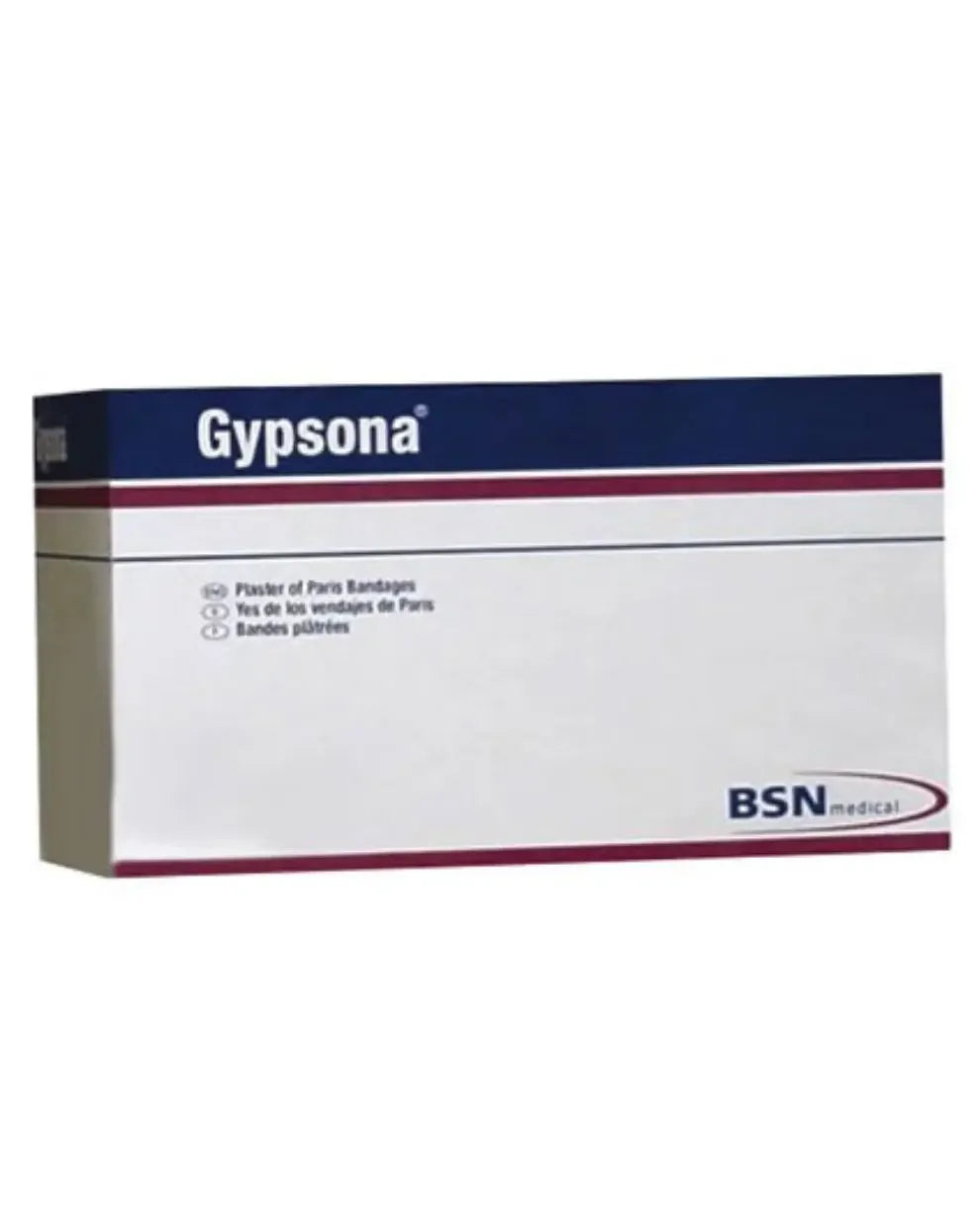 Gypsona Plaster of Paris bandages box for medical casting and wound care
