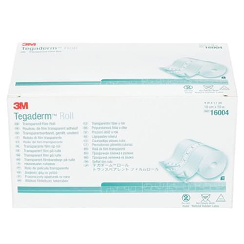 3M Tegaderm transparent film roll box for medical wound care and dressing protection