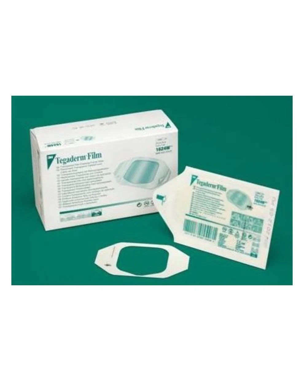 3M Tegaderm Film transparent wound dressing with box, sterile medical supply