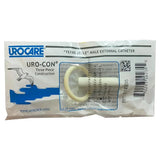 Urocare Uro-Con Texas style male external catheter in sealed medical packaging
