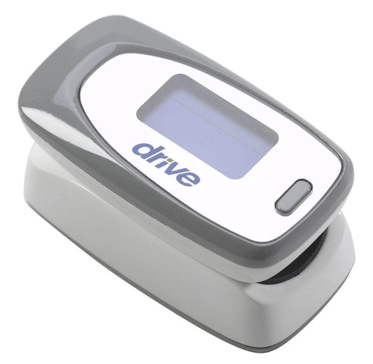 Digital fingertip pulse oximeter with display screen for home health monitoring
