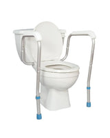 AquaSense Adjustable Toilet Safety Rails, to Floor | 770-665