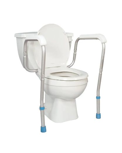 AquaSense Adjustable Toilet Safety Rails, to Floor | 770-665