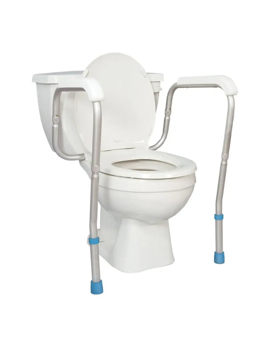 AquaSense Adjustable Toilet Safety Rails, to Floor | 770-665
