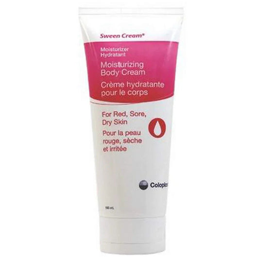 Sween Cream moisturizing body cream tube for red, sore, dry skin, 150 mL