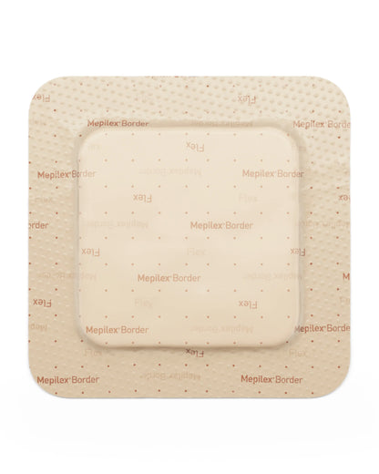 Mepilex Border Flex adhesive foam dressing for wound care and medical bandage protection