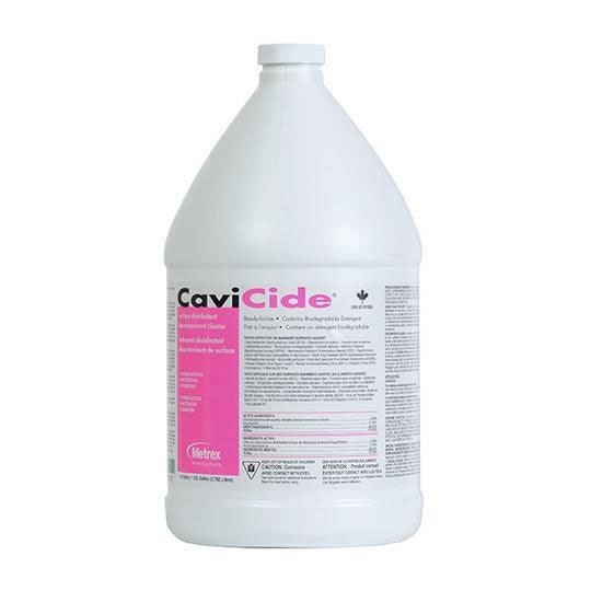 CaviCide surface disinfectant gallon bottle for medical and home care cleaning