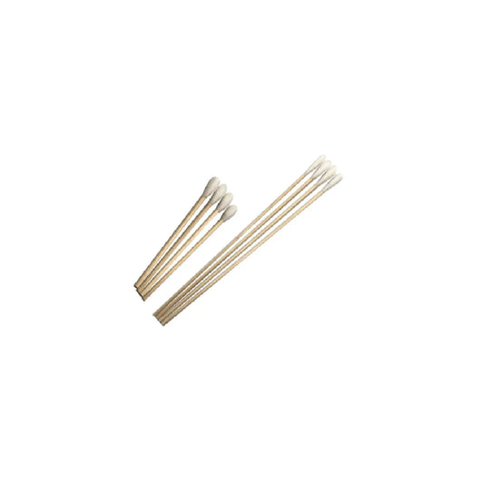 Sterile wooden cotton tipped applicators for medical or wound care use