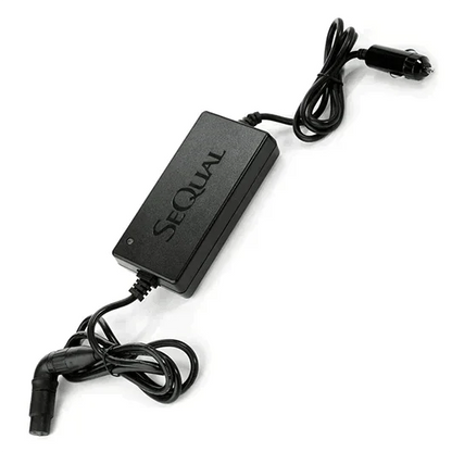SeQual portable oxygen concentrator car power adapter with cables