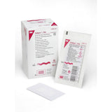 3M Medipore adhesive wound dressing pad box, single sterile pad wrapper, and pad