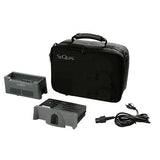 SeQual portable oxygen concentrator accessories kit with carrying case, battery, charger, and power cord