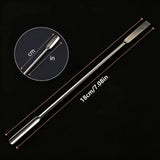 2pcs Double-Ended Laboratory Scraper- Stainless Steel, Precision Tool for Sample Transfer of Micro Powders, Crystals, and Precipitates- Ideal for Chemical and Biological Applications