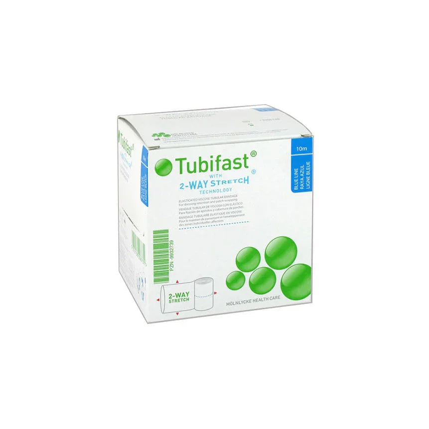 Tubifast 2-way stretch tubular bandage box for wound care, 10m size, medical supplies