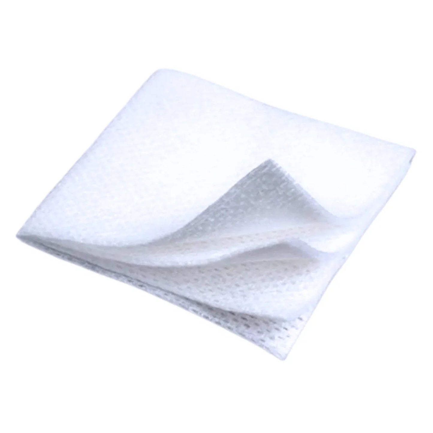Sterile white gauze pad for wound care and medical dressing