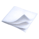 Sterile white gauze pad for wound care and medical dressing