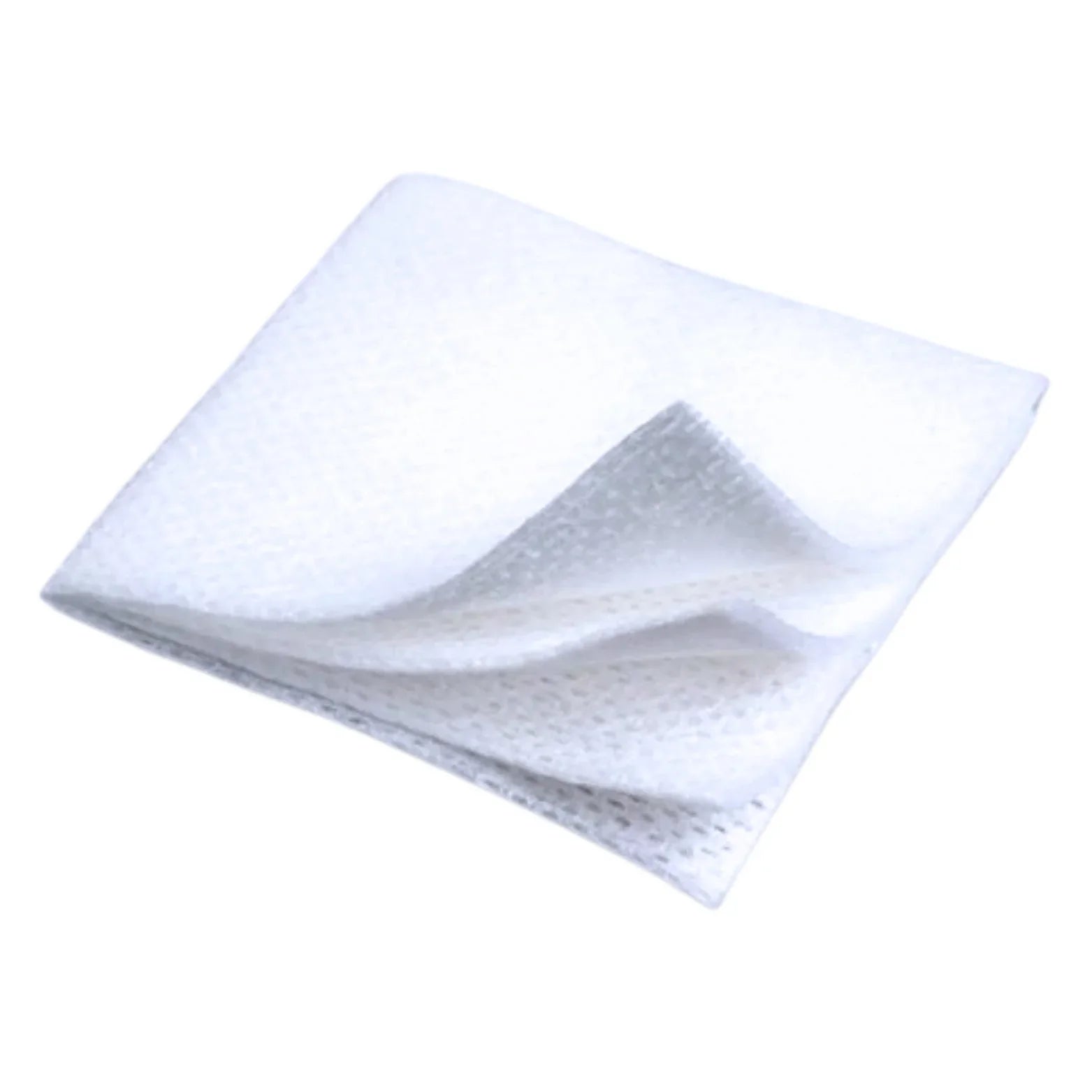 Sterile white gauze pad for wound care and medical dressing