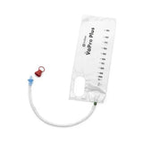 VaPro Plus urinary catheter with integrated collection bag for home medical care