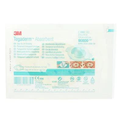 3M Tegaderm Absorbent wound dressing sterile medical bandage packaging