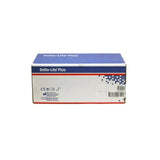 Delta-Lite Plus medical casting supplies box, blue and white packaging, side view.