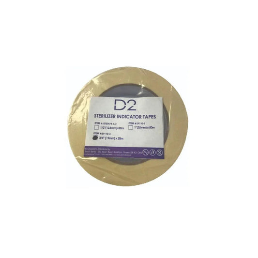 D2 sterilizer indicator tape roll for medical and home care sterilization use