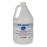 BM-5000 4 litre general purpose ultrasonic cleaner liquid in plastic jug