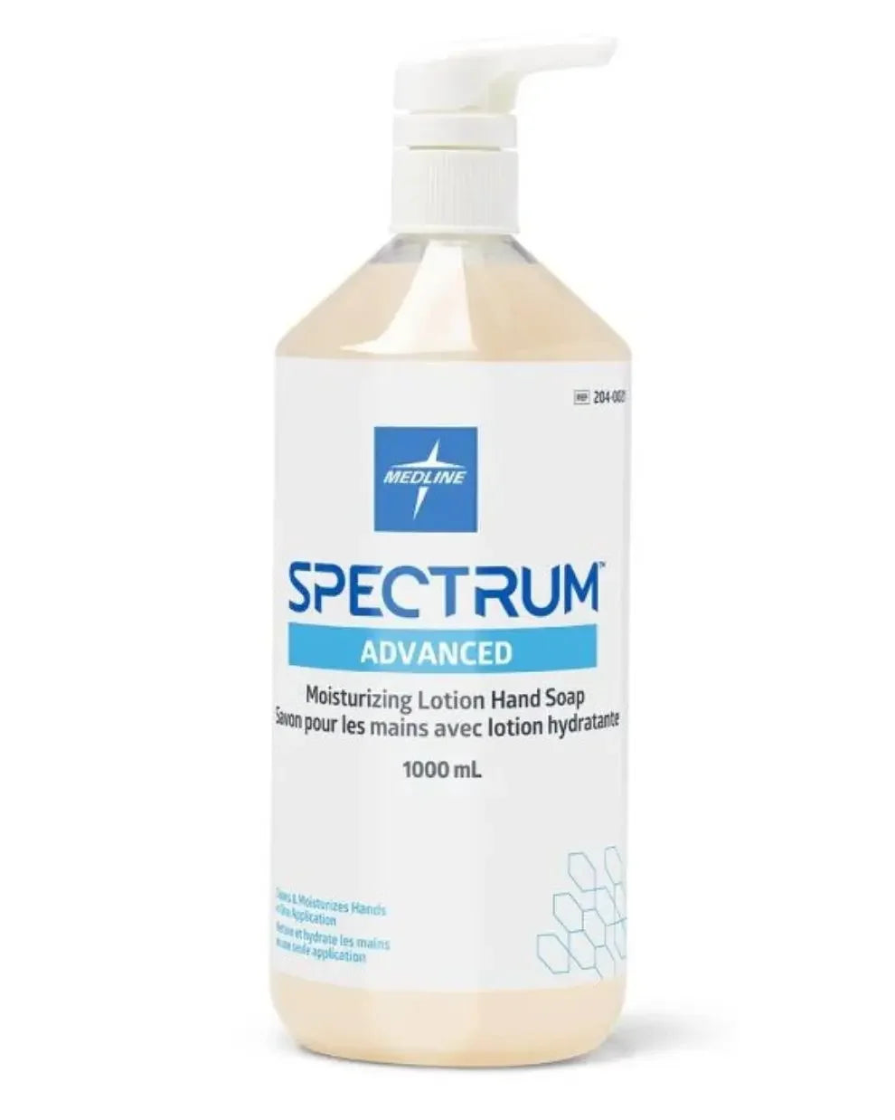 Medline Spectrum Advanced moisturizing lotion hand soap 1000mL pump bottle