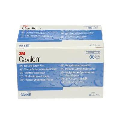 3M Cavilon no-sting barrier film 3344E medical skin protection box, 30 single-use vials