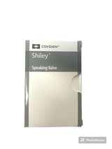 Covidien Shiley speaking valve box for respiratory medical care supplies