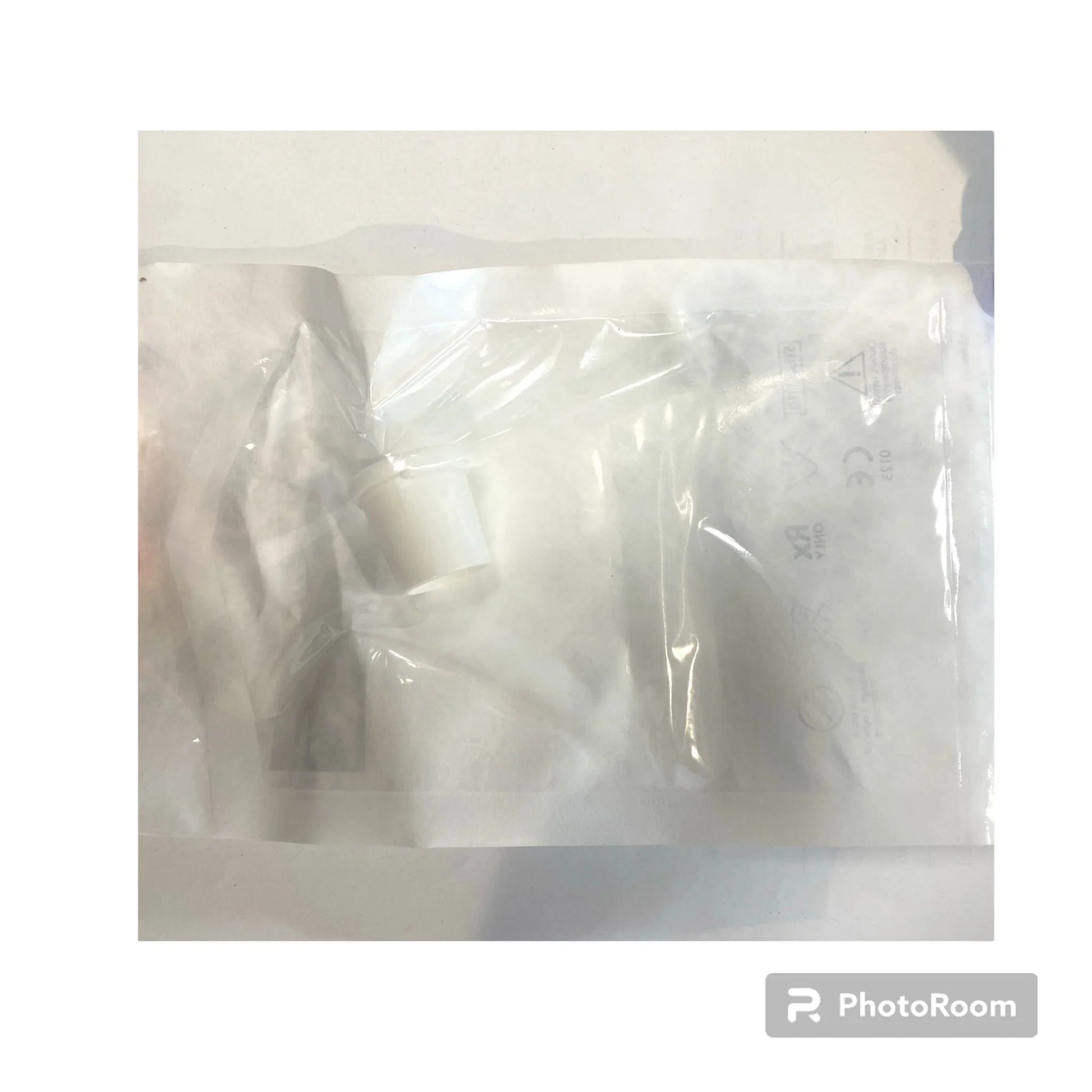 Sterile medical tape roll sealed in transparent packaging for wound care and medical use