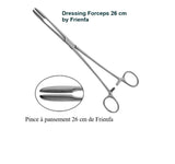 26 cm Dressing Forceps by Frienfa, medical instrument for wound care and home care supplies