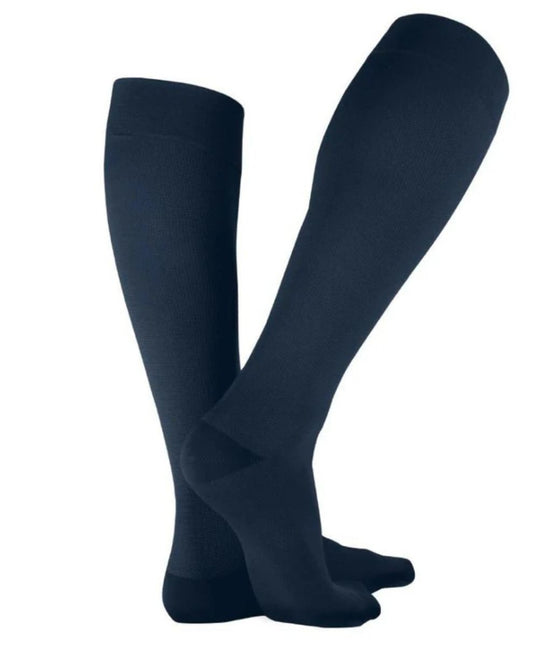 VenoTrain Business Compression Stocking | Short Knee High | 20-30mmHg | Navy