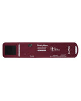 Large adult maroon blood pressure cuff without tube, reusable medical accessory