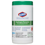 Clorox Healthcare hydrogen peroxide cleaner disinfectant wipes container, 95 count, for medical use