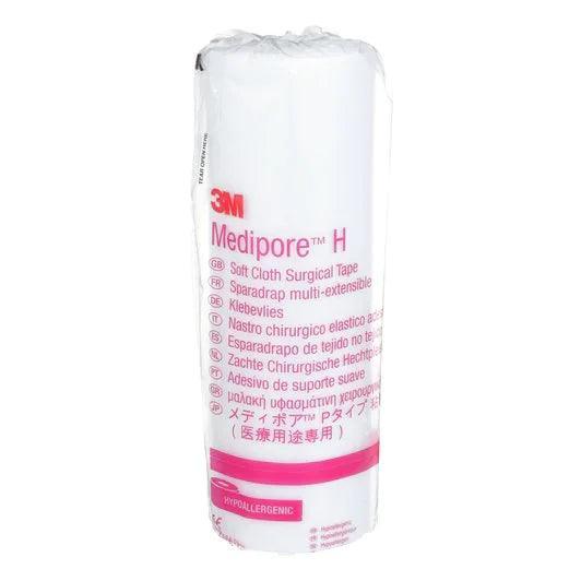 3M Medipore H soft cloth surgical tape roll, hypoallergenic, medical supply