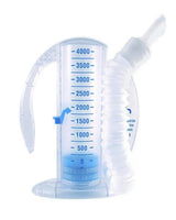 AirLife Volumetric Incentive Spirometer, with One-Way Valve, 4000mL | 001901A