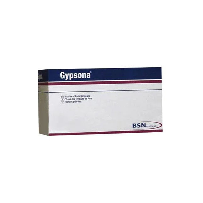 Gypsona plaster of Paris bandages box, BSN Medical, 7.5cm x 2.7m, medical supplies