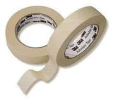 Two rolls of medical adhesive tape for wound care and bandage application